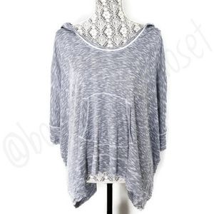 Splendid 'Slub Loose Knit' Dolman hoodie - Large